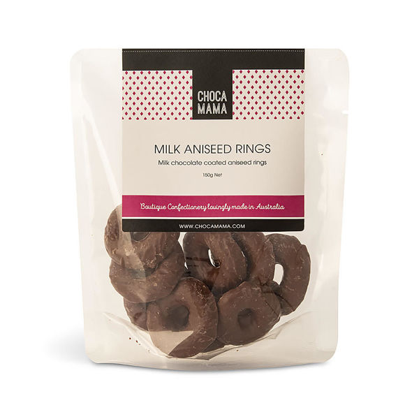 Milk Aniseed Rings 150g | Chocamama