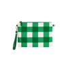 Capri - Green & White Gingham Crossbody (Small) | Liv & Milly