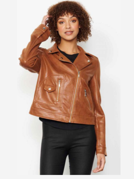 Biker Jacket - Tan | Caju