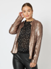 Darcy Sequin Shirt - Bronze | Hammock & Vine