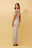 Shelba Sequin Dress - Beige | Caroline K Morgan