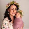 Mumma & Bubba Photo Shoot Flower Crowns