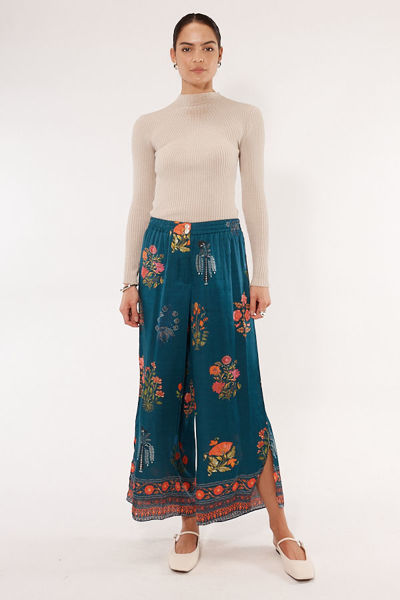 Pichola Pant - Navy | Rubyyaya