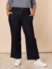 Hudson High Rise Wide Leg Jean - Dark Denim | Gordon Smith