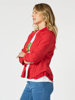 Lino Le Marais Jacket - Red | Gordon Smith