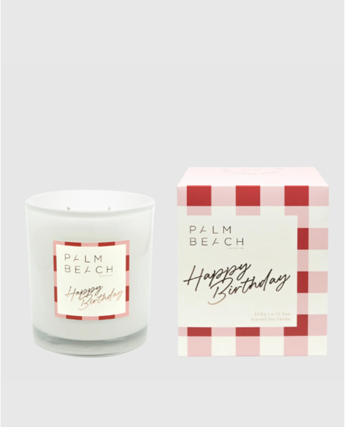 Happy Birthday Scented Candle | Palm Beach
