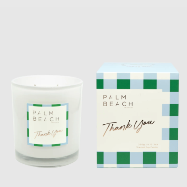 Thank You Scented Candle | Palm Beach