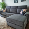 3 Seater Chaise- Licorice |  Callao