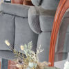 3 Seater Recliner + 2 Recliner- Charcoal | Lena Barcelona