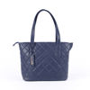 Remi Quilted Tote - Navy | Liv & Milly