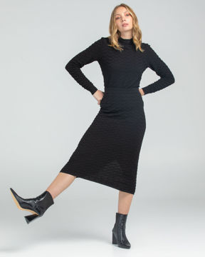 Cicely Skirt - Black | Boom Shanker