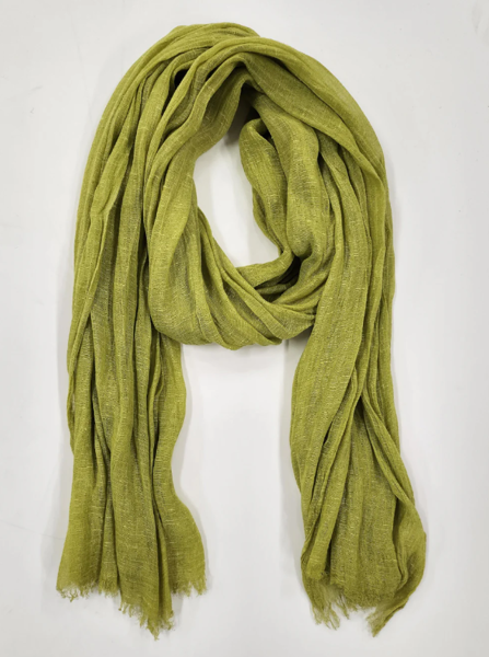 Textured Scarf - Chartreuse | Threadz