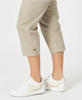 Santorini Cropped Cotton Pant - Natural | Threadz
