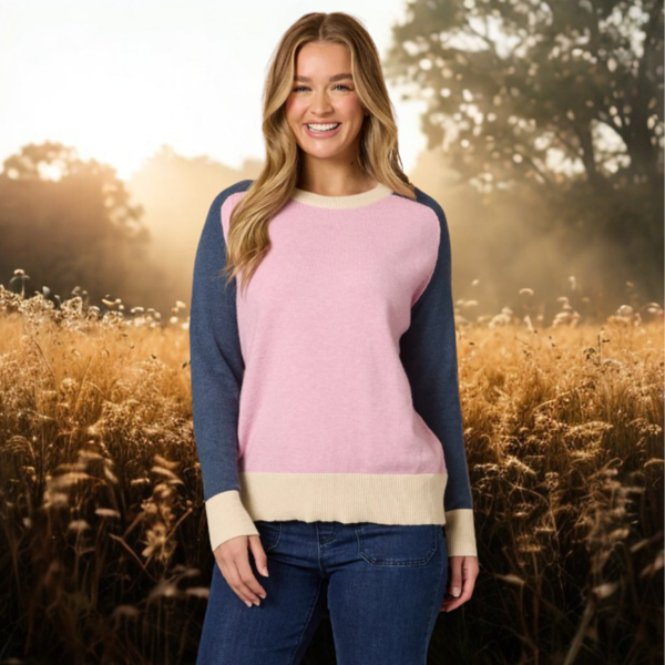 Rosie Knit - Pink/ Multi | Threadz