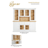 Byron 2000 Glass Top Dresser | Recycled Pine