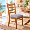Benowa Dining Chair - Upholstered | Antique Oak